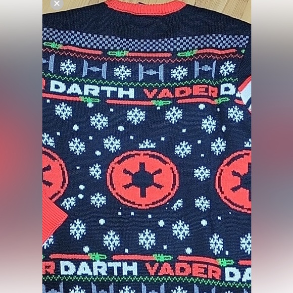Star Wars Christmas Sweater - Mens Small - Picture 2 of 3